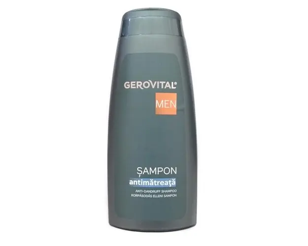 Sampon Antimatreata pentru Barbati - Gerovital Men Anti-Dandruff Shampoo, 400ml