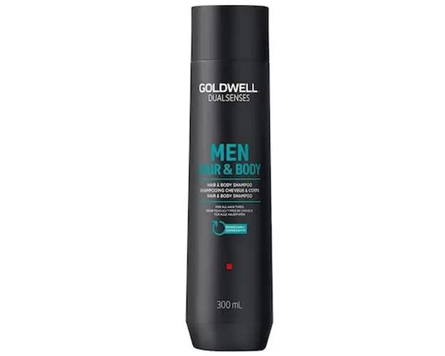 Sampon Barbati pentru Par si Corp - Goldwell Dual Senses Men Hair & Body Shampoo, 300 ml