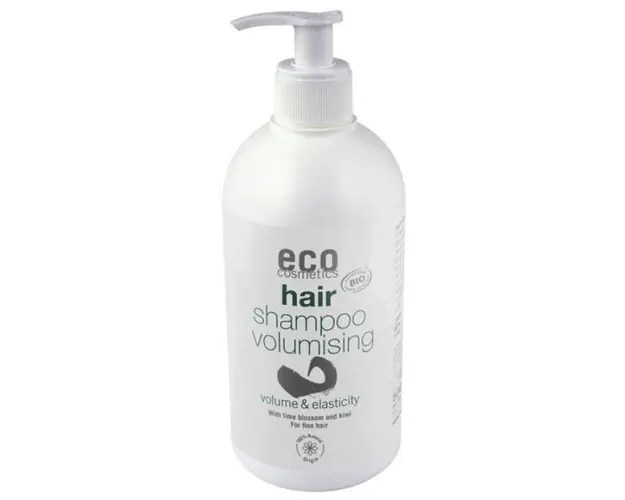 Sampon Bio pentru Volum cu Kiwi si Lime Eco Cosmetics, 500 ml