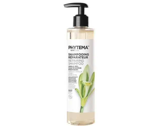 Sampon Bio reparator pentru parul uscat, sensibil, fragil sau cret, Shampooing Reparateur, Phytema 250ml