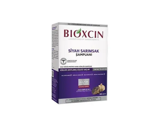 Sampon Bioxcin cu Usturoi Negru 300 ml