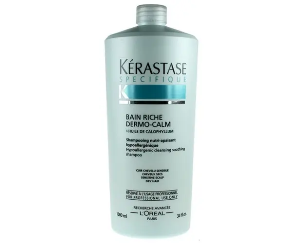 Sampon Calmant Par Uscat - Kerastase Specifique Bain Riche Dermo-Calm Shampoo 1000 ml