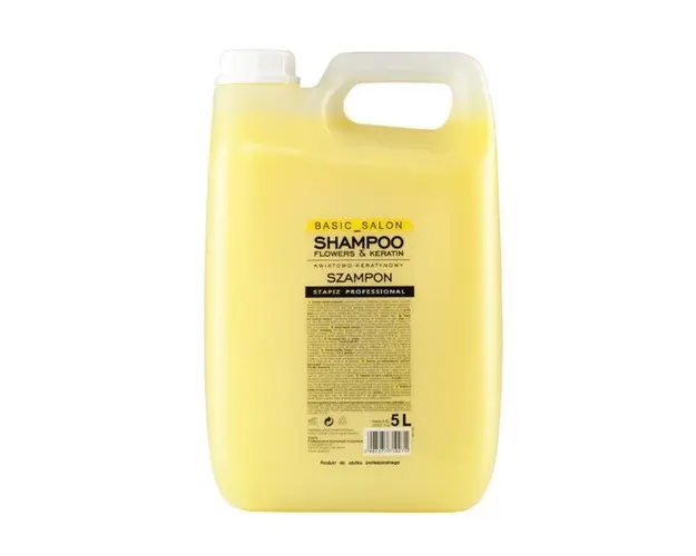 Sampon Cheratina pentru par deteriorat Basic Salon, 5000ml