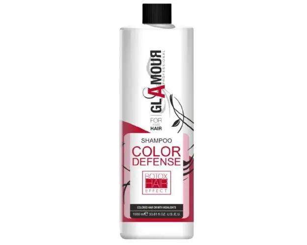 Sampon Color Defense pentru parul vospit efect botox Glamour, 1000ml