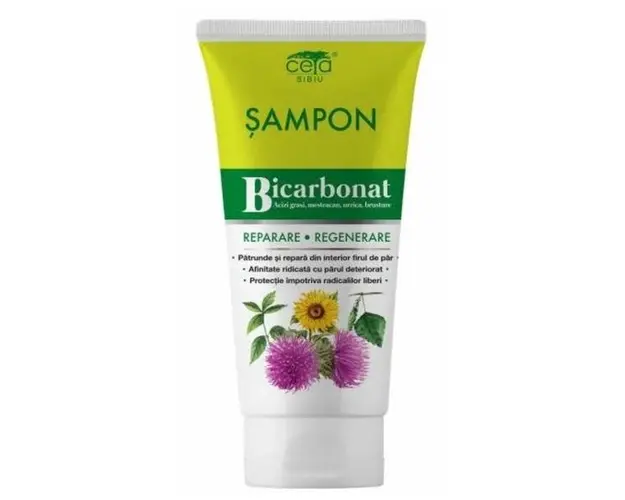 Sampon cu Bicarbonat - Ceta Sibiu Reparare si Regenerare, 200 ml