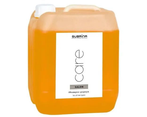 Sampon cu Extract de Papaya - Subrina Professional Care Salon Shampoo Papaya, 5000 ml