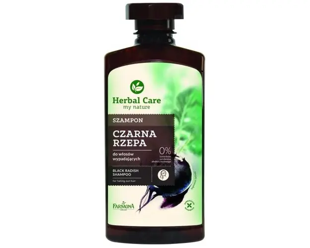 Sampon cu Extract de Ridiche Neagra Impotriva Caderii Parului - Farmona Herbal Care Black Radish Shampoo for Faling Out Hair, 330 ml