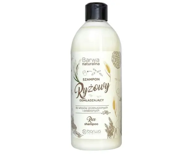 Sampon cu orez, Barwa Cosmetics, 500 ml
