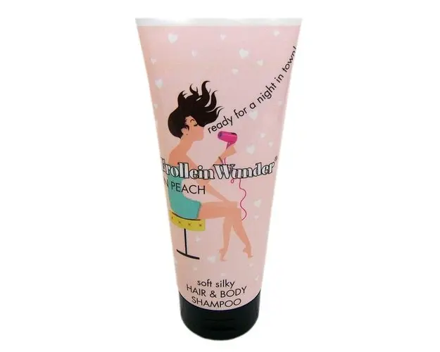 Sampon cu piersici, Village Cosmetics, 200 ml
