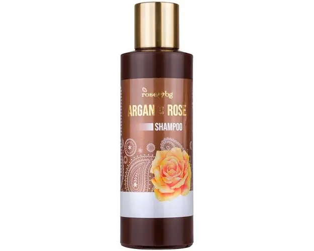 Sampon cu Ulei de Argan si Apa de Trandafiri Argan Rose Shampoo, 180ml