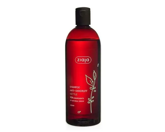 Sampon cu Urzica pentru Par Gras - Ziaja Family Nettle Shampoo Anti-Dandruff Action, 500 ml