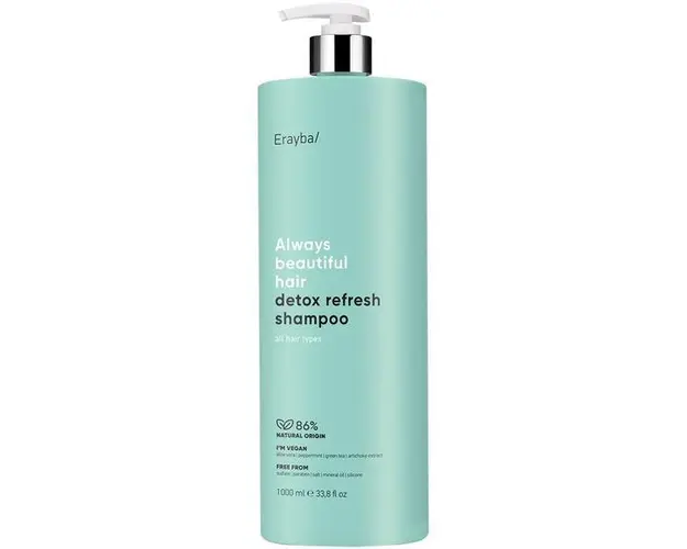 Sampon Detoxifiant &amp; Revitalizant pentru Par - Erayba/ ABH Detox Refresh Shampoo 1000 ml