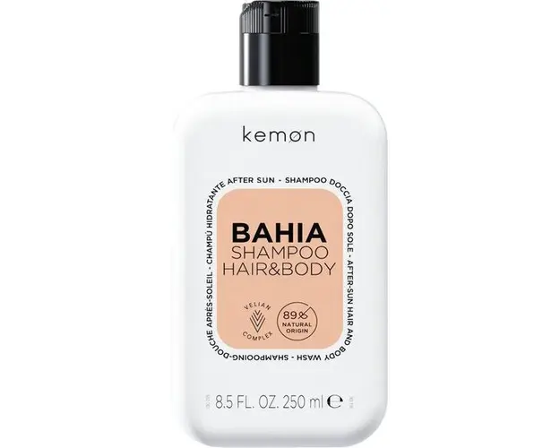 Sampon dupa Plaja pentru Par si Corp - Kemon Care Bahia Shampoo Hair &amp; Body, 250 ml