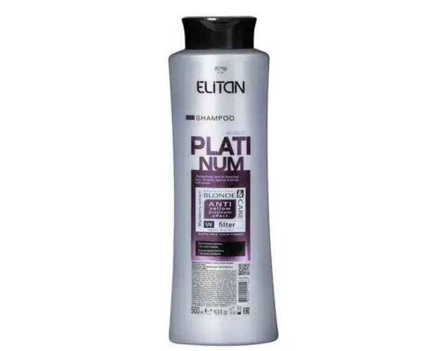 Sampon Elitan - Anti Ingalbenire cu Efect De Platinat, 500 ml