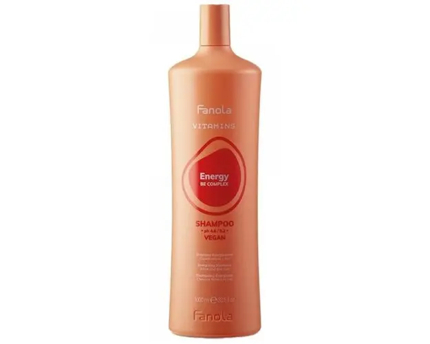 Sampon Energizant pentru Par Fin si Slabit - Fanola Vitamins Energy BE Complex 1000 ml