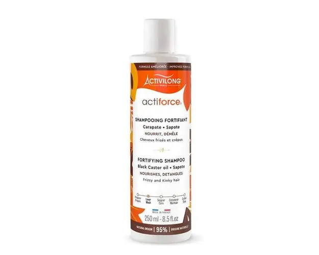 Sampon Fortifiant cu Ulei de Ricin Negru - Activilong Actiforce Fortifying Shampoo, 250 ml