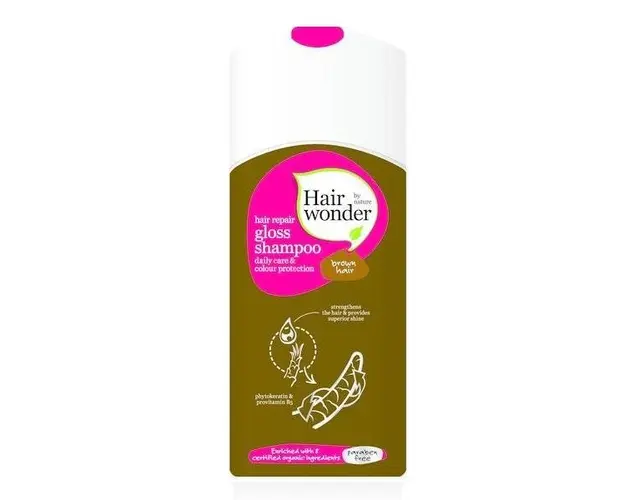 Sampon GLOSS par saten/castaniu, Hairwonder, 200 ml
