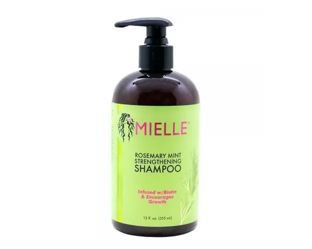 Sampon intarirea firului de par, menta si rozmarin, Mielle, 355 ml