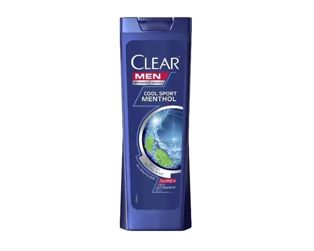 Sampon Mentolat Antimatreata pentru Barbati - Clear Men Anti-Dandruff Shampoo Cool Sport Menthol, 400ml