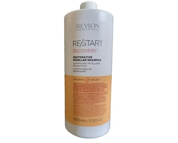 Sampon Micelar Regenerant - Revlon Professional Re/Start Recovery Restorative Micellar Shampoo, 1000 ml