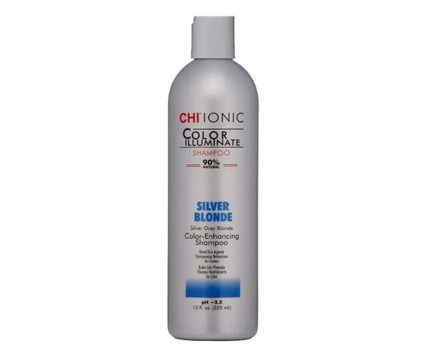 Sampon Nuantator - Chi Ionic Color Illuminate Silver Blonde Shampoo, 355 ml