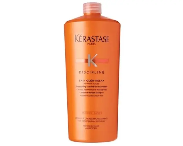 Sampon pentru Par Uscat si Rebel - Kerastase Bain Oleo-Relax Discipline Shampoo, 1000 ml