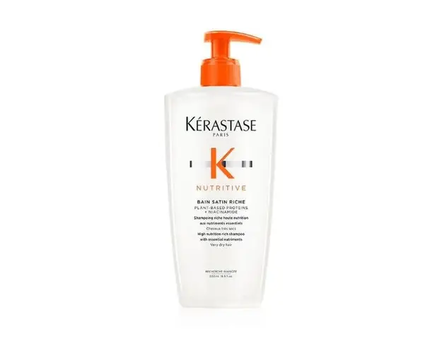 Sampon Nutritiv pentru Par Uscat - Kerastase Paris Nutritive Bain Satin Riche, 500 ml
