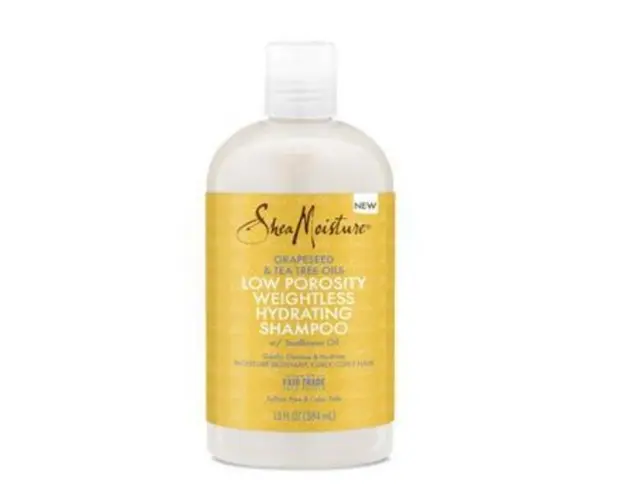 Sampon par cret porozitate scazuta - Shea Moisture, 384ml
