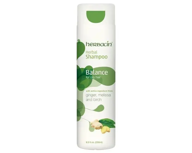 Sampon par gras cu Ghimbir, Herbacin, 250 ml