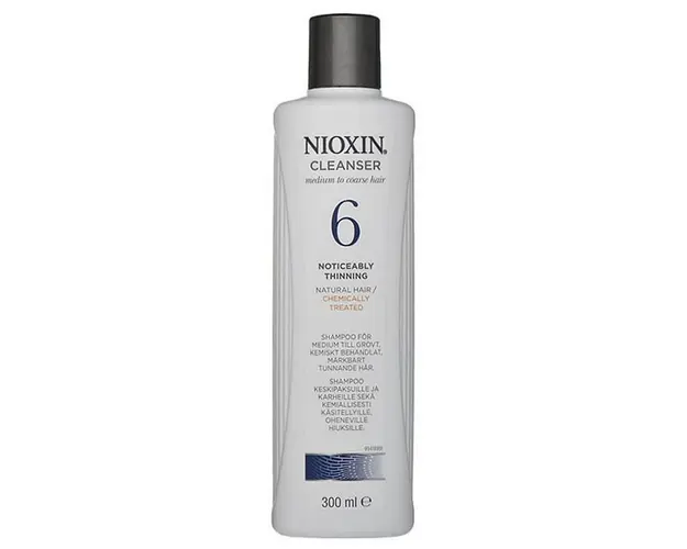 Sampon Par Normal spre Aspru Dramatic Subtiat - Nioxin System 6 Cleanser Shampoo 300 ml