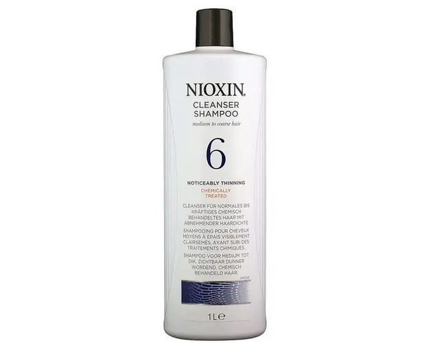 Sampon Par Normal spre Aspru Dramatic Subtiat - Nioxin System 6 Cleanser Shampoo 1000 ml