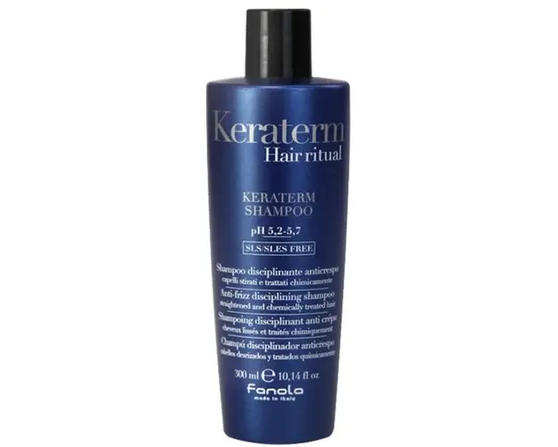 Sampon pentru Netezire - Fanola Keraterm Hair Ritual Anti-Frizz Disciplining Shampoo, 300ml
