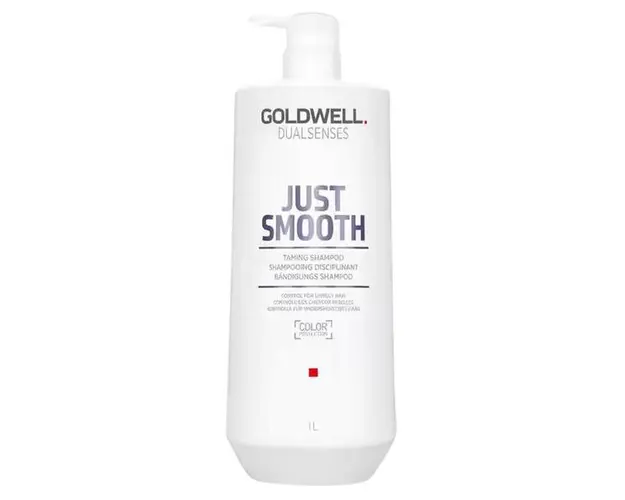 Sampon pentru Netezirea Parului - Goldwell Dualsenses Just Smooth Taming Shampoo, 1000 ml