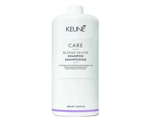 Sampon pentru Par Blond - Keune Care Blonde Savior Shampoo, 1000 ml