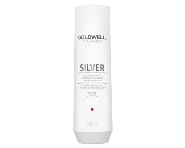 Sampon pentru Par Blond si Grizonat - Goldwell Dualsenses Silver Shampoo 250ml