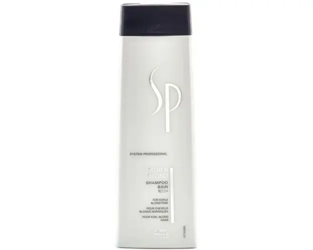 Sampon pentru Par Blond Rece sau Gri - Wella Professional SP Silver Blond Shampoo 250 ml