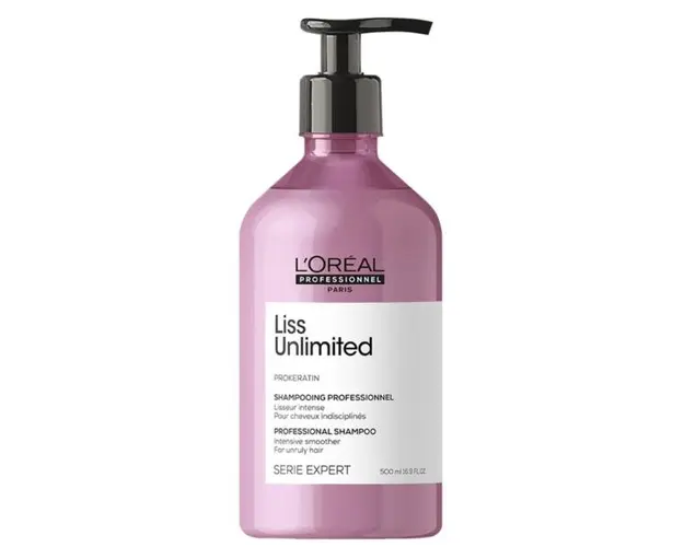 Sampon pentru Par Cret - L&#039;Oreal Professionnel Liss Unlimited Shampoo 500ml