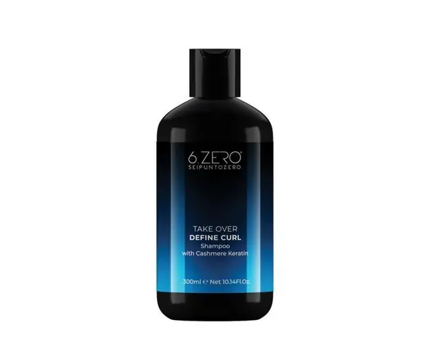 Sampon pentru par cret si ondulat 6.Zero 300ml