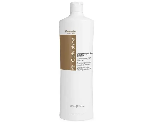 Sampon pentru Par Cret si Ondulat - Fanola Curly Shine Curly and Wavy Hair Shampoo, 1000ml