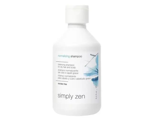 Sampon pentru par gras, Simply Zen, Normalizing Shampoo, 250 ml