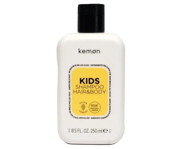 Sampon pentru Par si Corp pentru Copii - Kemon Kids Shampoo Hair &amp; Body, 250 ml