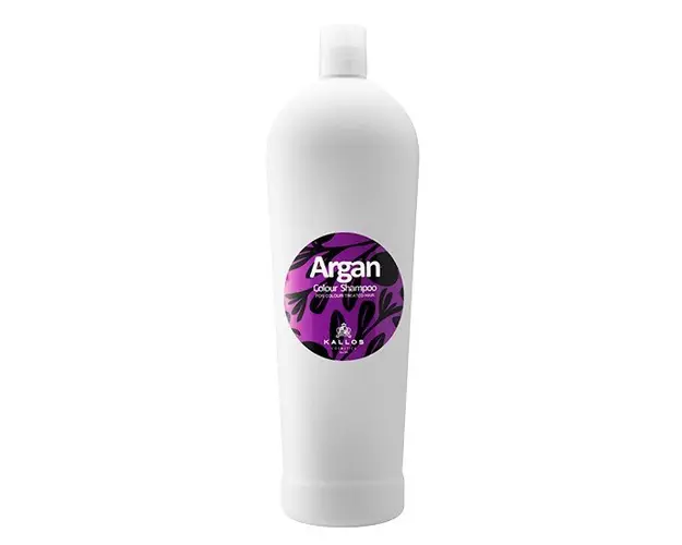 Sampon cu Aroma de Ulei de Argan pentru Par Vopsit - Kallos Argan Colour Shampoo 1000ml