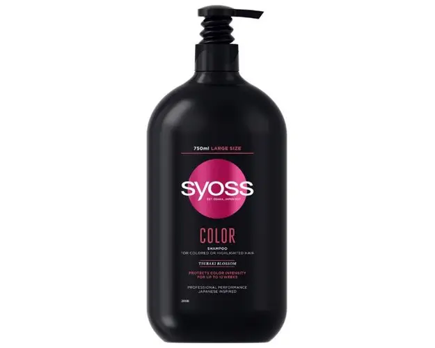 Sampon pentru Par Vopsit - Syoss Color Shampoo for Colored of Highlighted Hair, 750 ml