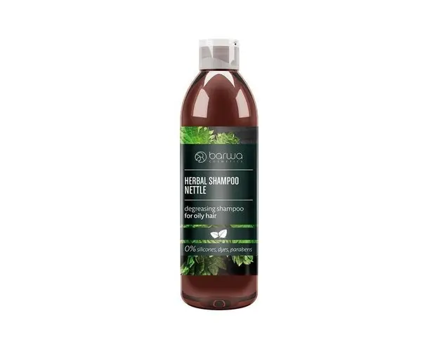 Sampon pentru parul gras cu urzica Herbal Barwa Cosmetics, 250 ml