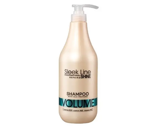 Sampon Sleek Line pentru parul lipsit de volum, 1000ml