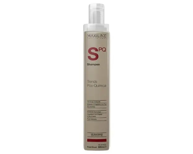 Sampon pentru Parul Tratat Chimic - Maxiline Profissional Trends Pos-Quimica Shampoo SPQ, 300ml