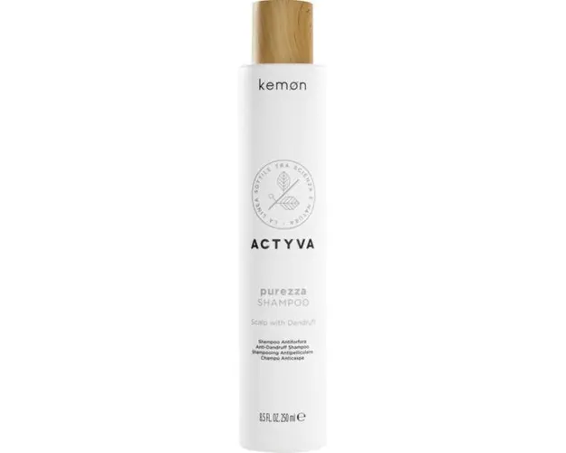 Sampon pentru Purificare Scalp - Kemon Actyva Purezza Shampoo, 250 ml