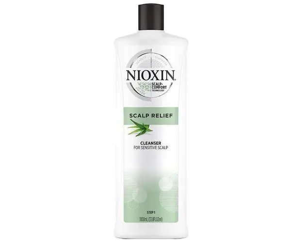Sampon pentru Scalp Sensibil - Nioxin Scalp Relief Cleanser Step 1, 1000 ml