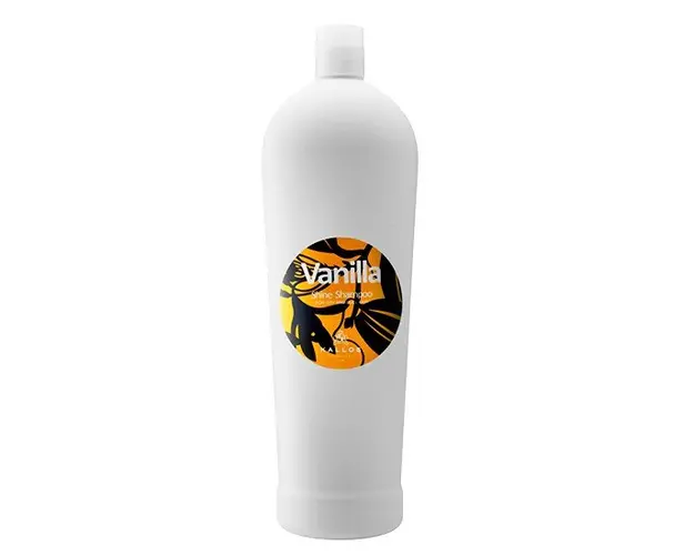 Sampon cu Aroma de Vanilie pentru Stralucire - Kallos Vanilla Shine Shampoo 1000ml