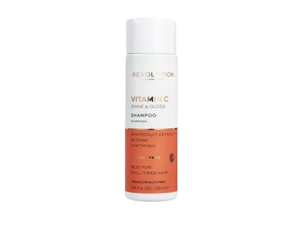 Sampon pentru Stralucirea Parului - Revolution Haircare Vitamin C Shine &amp; Gloss Shampoo, 250 ml